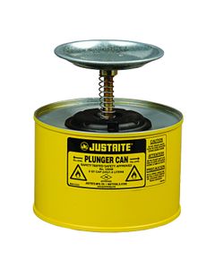 Taniche di sicurezza con stantuffo 1008 Justrite tanica a stantuffo Giallo
