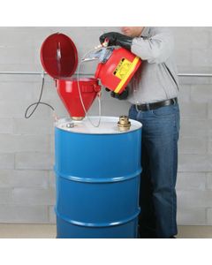 Safety Drum Funnels 0820 Justrite Red