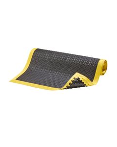 Cushion Flex® 489 Notrax antivermoeidheidsmat Zwart/geel