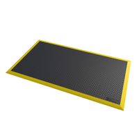 Diamond Flex™ 546 Notrax tappeto anti-fatica Nero/giallo