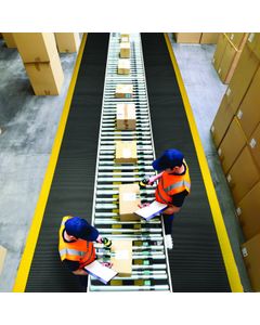 Crossrib Sof-Tred™ 406 Notrax antifatigue schuimvinylmatten Zwart