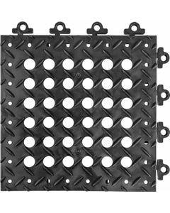 Diamond Flex-Lok™ Tile 620-Tile Notrax modular mats Black