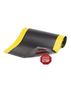 Cushion Trax® 479 Notrax tapis antifatigue Noir/Jaune
