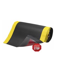 Sky Trax® 782 Notrax tapis antifatigue Noir/Jaune