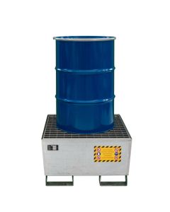 Conical sumps tray in galvanized sheet steel EKZ Sall