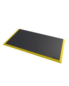 Diamond Flex™ Nitrile 547 Notrax anti-fatigue mat Black/Yellow