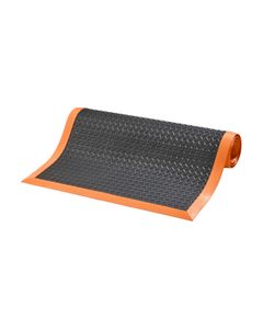 Cushion Flex® 489 Notrax anti-fatigue mat Black/Orange