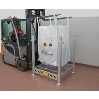 Porta big bag - Struttura smontabile e sovrapponibile SPB Sall supporti per sacchetti sfusi Arancione