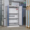 Product Image: EN Lithium Battery Safety Cabinets - 90 Minutes D Series Detection 226-LTD Justrite 60 x 60 x 207cm 10