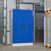 Product Image: EN Lithium Battery Safety Cabinets - 90 Minutes 226-LT Justrite lithium-ion cabinet 207 x 120 x 60 cm Left and Right
