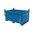 Product Image: Stalen container met openklapbare bodem - 2 deuren SL2 Sall onderste skips laten vallen Blauw 100 x 80 x 126 cm