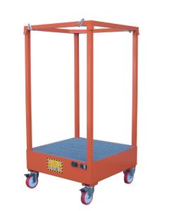Big Bag Holder With Demountable Structure SPB Sall bulk bag holders Orange