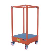 Estantes de soportes para sacos Big Bag apilables SPB Sall soportes para bolsas a granel Naranja