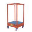 Product Image: Porta big bag - Struttura smontabile e sovrapponibile SPB Sall supporti per sacchetti sfusi Arancione 100 x 100 x 186 cm