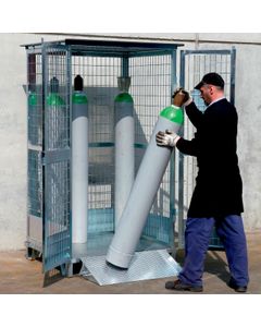Cages de stockage de bouteilles de gaz PBO Sall cage pour bouteille de gaz Acier
