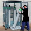 Product Image: Gabbie di stoccaggio delle bombole di gas PBO Sall deposito per bombole di gas Acciaio 113 x 96 x 210 cm