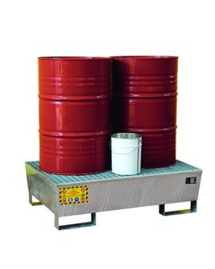 Conical sumps tray in galvanized sheet steel EKZ Sall