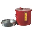 Product Image: Sicherheitstauchbehälter 2771 Justrite Rot 13 38.1cm x 40.6cm