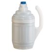 Product Image: Bottle Jacket For 1 Gallon Glass Chemical Bottles in Laboratory Use, Translucent Polyethylene 1200 Justrite 1 White 40.6cm x 43.2cm