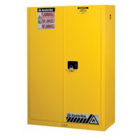 Klassieke Sure-Grip® EX Veiligheidskasten 89-CL Justrite kast voor brandbare stoffen Geel