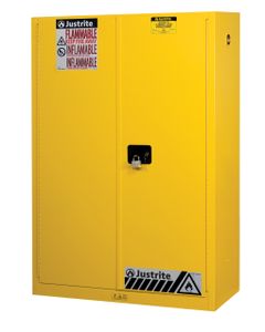 Sure-Grip® EX Classic Safety Cabinets 89-CL Justrite flammable cabinet Yellow