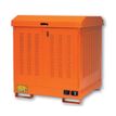 Product Image: Geverfde stalen kasten voor opslag in trommels buiten EDL Sall drumkasten Vents 271 135 x 126 x 154 cm