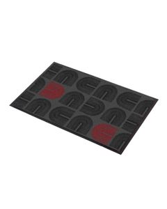 Déco Design™ Imperial 179R Notrax Eingangsmatte Arches Schwarz/Rot