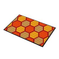 179R Notrax entrance mat Honeycomb Orange