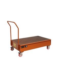 Bunded Drum Trolleys ECLM Sall bunded drum trolleys Orange