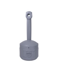 Recipientes para colillas de cigarrillos Original Smoker’s Cease-Fire® 2680 Justrite recipiente cigarrillos Gris peltre