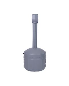 Smoker’s Cease Fire® Cigarette-Butt Receptacles 2680 Justrite Pewter Grey