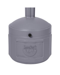 Smoker’s Cease Fire® Cigarette-Butt Receptacles 2680 Justrite cigarette receptacle Deco Black