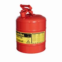 Type 1 Safety Cans 1001 Justrite safety cans Red Not Applied