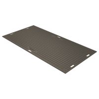 EuroMat® TTEM Checkers temporary ground protection mats Chevron/Pedestrian