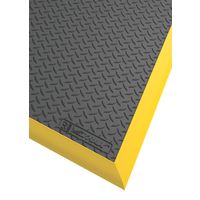 Diamond Flex™ Nitrile 547 Notrax tapis anti-fatigue Noir/Jaune