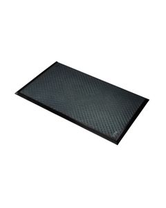 Safety Stance Solid™ 649 Notrax workplace rubber matting Black/Black