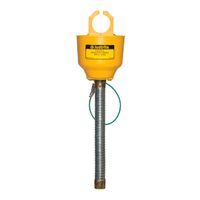 Bolt-On Funnels for Type I Cans 1489 Justrite gas can funnel