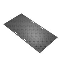 AlturnaMATS® AM Checkers ground protection mats Black