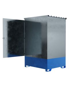 Bunded IBC Storage Cabinets EDI Sall ibc cabinets Orange