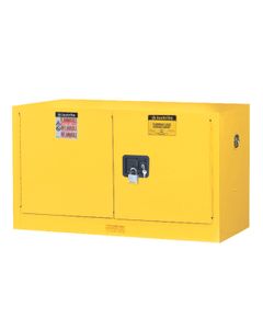 Sure-Grip® EX Sicherheitsschränke für Wandmontage 89-WM Justrite Sicherheitsschrank für brennbare Flüssigkeiten Gelb