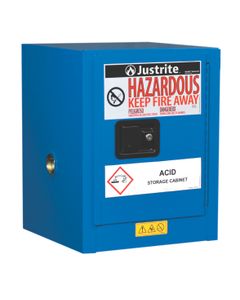 Armadi di sicurezza per piani di lavoro rivestiti per materiali pericolosi ChemCor® 86821-CT Justrite