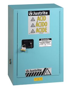 Armoires de sécurité en acier Sure-Grip® EX Compac pour produits corrosifs 89021-CM Justrite