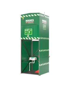 Ducha con depósito de 1500 l y calefactor por inmersión MH1500 Hughes