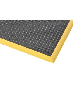 Diamond Flex™ Nitrile FR 646 Notrax alfombra soldadura Negro/amarillo