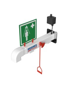 Trace Tape verwarmde wandgemonteerde veiligheidsdouche AH2 Hughes