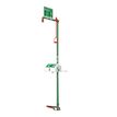 Product Image: Unheated Emergency Safety Shower with ABS closed bowl Eye/Face Wash 1845 Hughes Galvanized Steel 77cm x 232cm