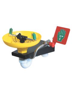 Wall Mounted Emergency Eye/Face Wash with Open ABS Bowl