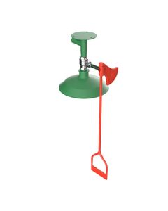 Ceiling mounted laboratory safety shower