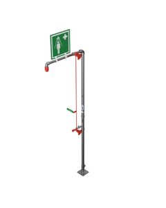Unheated Emergency Safety Shower with Body Spray