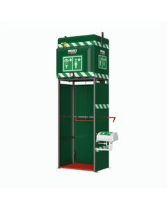 Doccia con serbatoio riscaldato a immersione da 350L MH350 Hughes Verde
